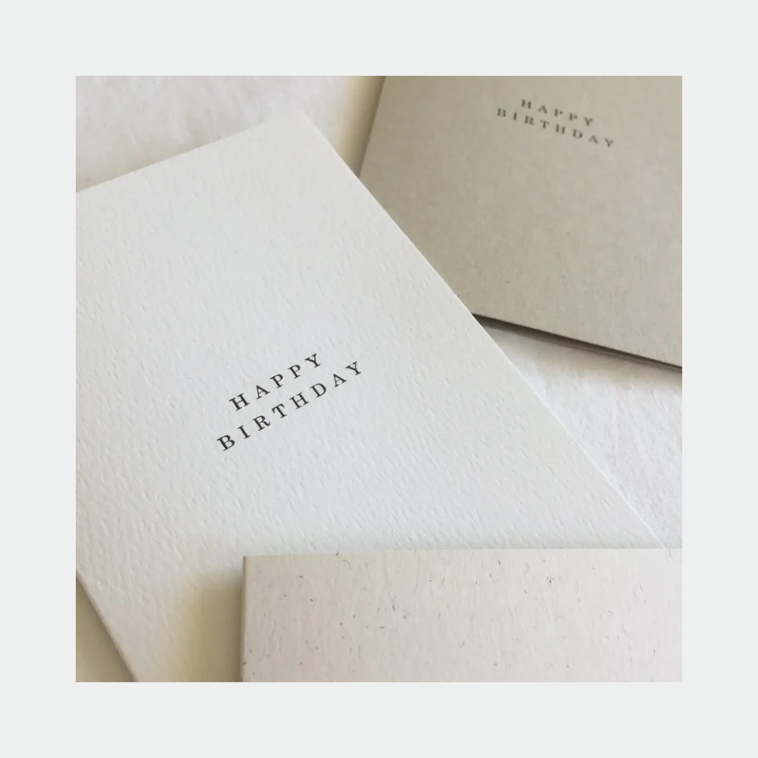 Greeting Card / 'Happy Birthday'