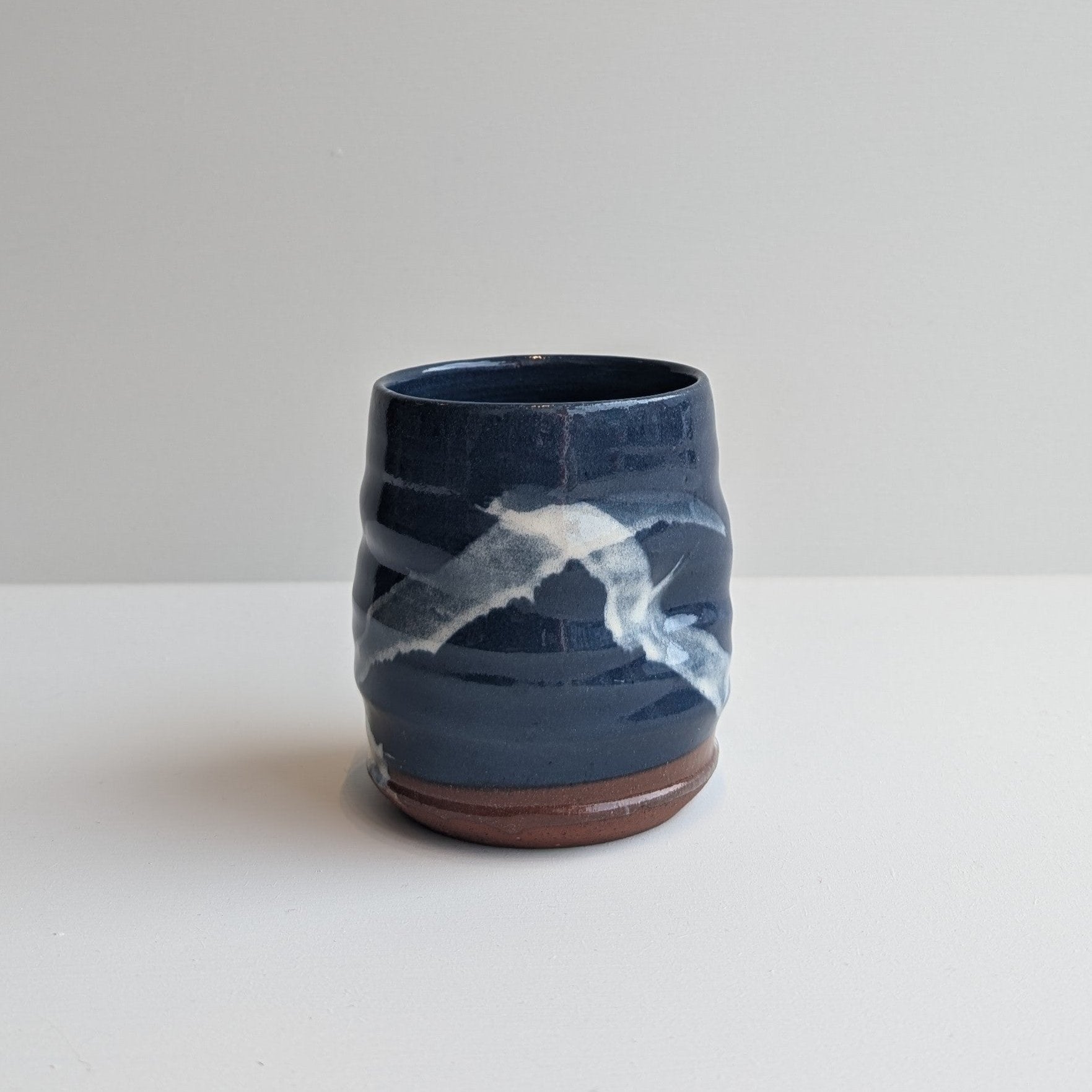 Kevin Callaghan | Handmade Beaker Cup - Soft Cobalt Blue