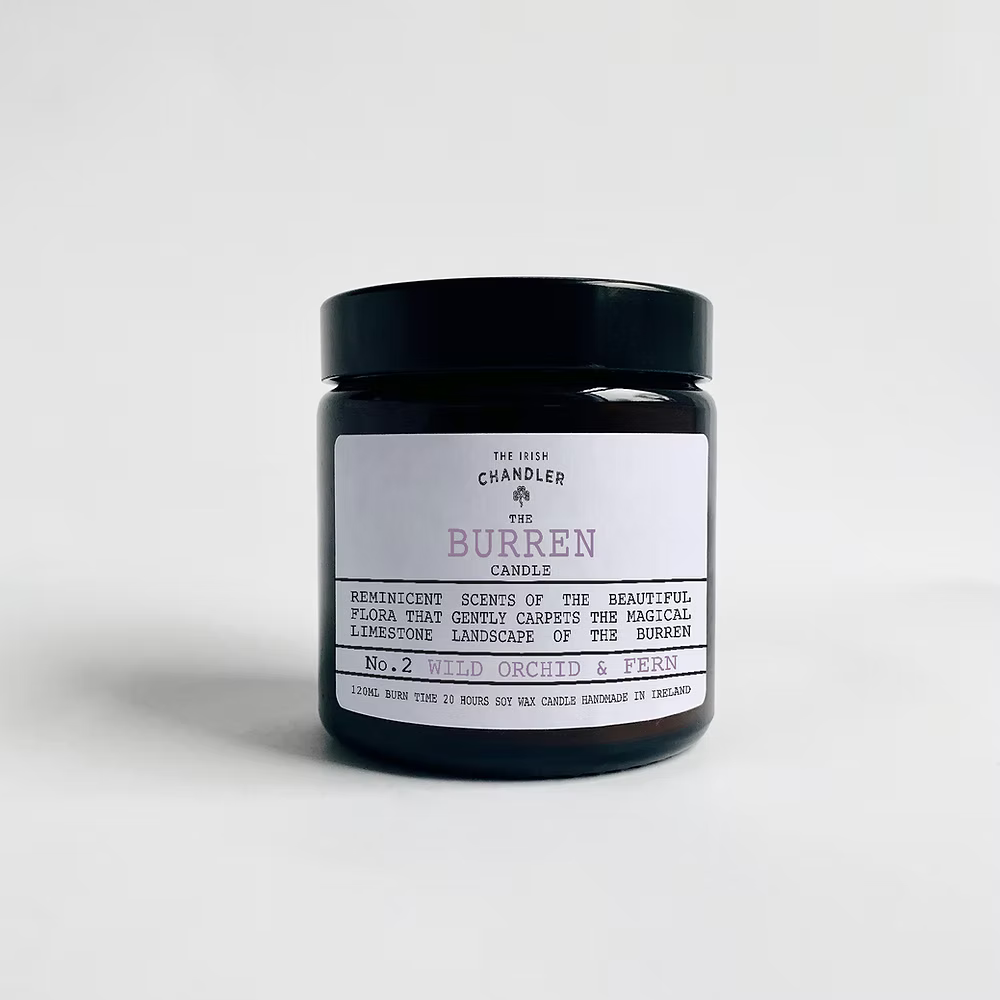 The Irish Chandler | The Burren Candle (Wild Orchid and Fern)