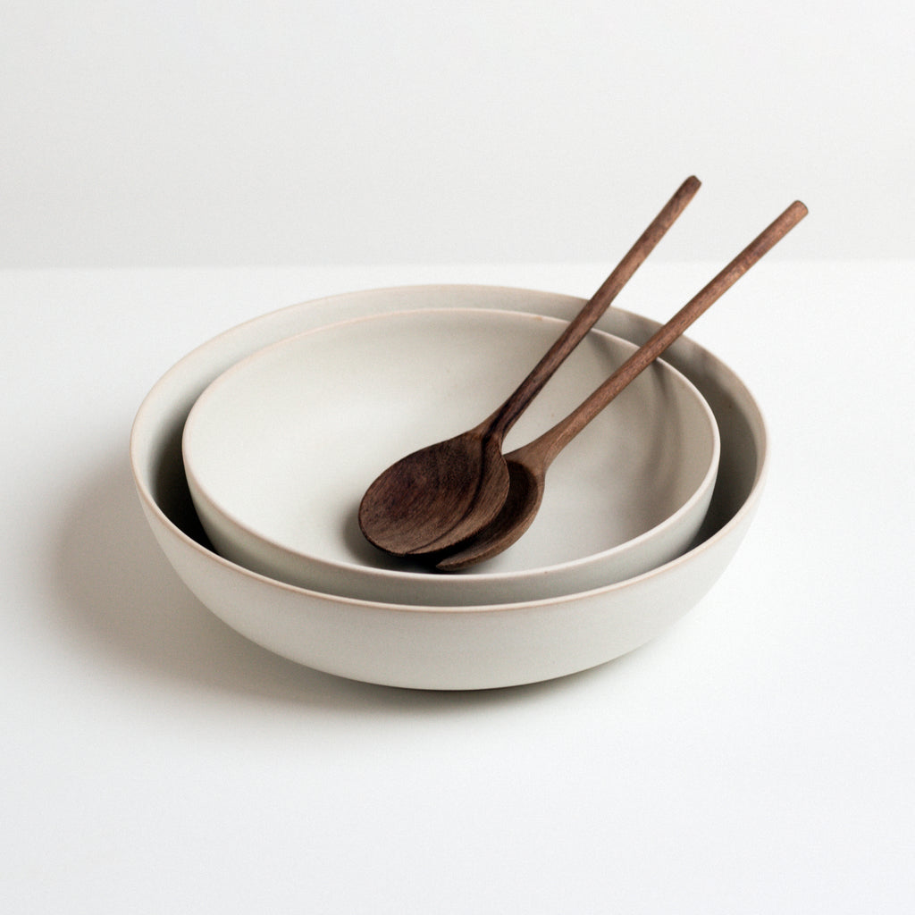 Vinh Truong | Large Serving Bowl | Linen Beige
