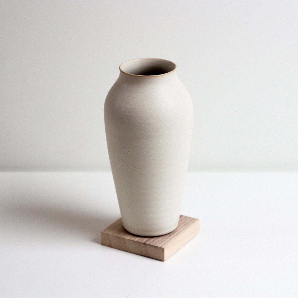 Vinh Truong | Tall Vase | Linen Beige