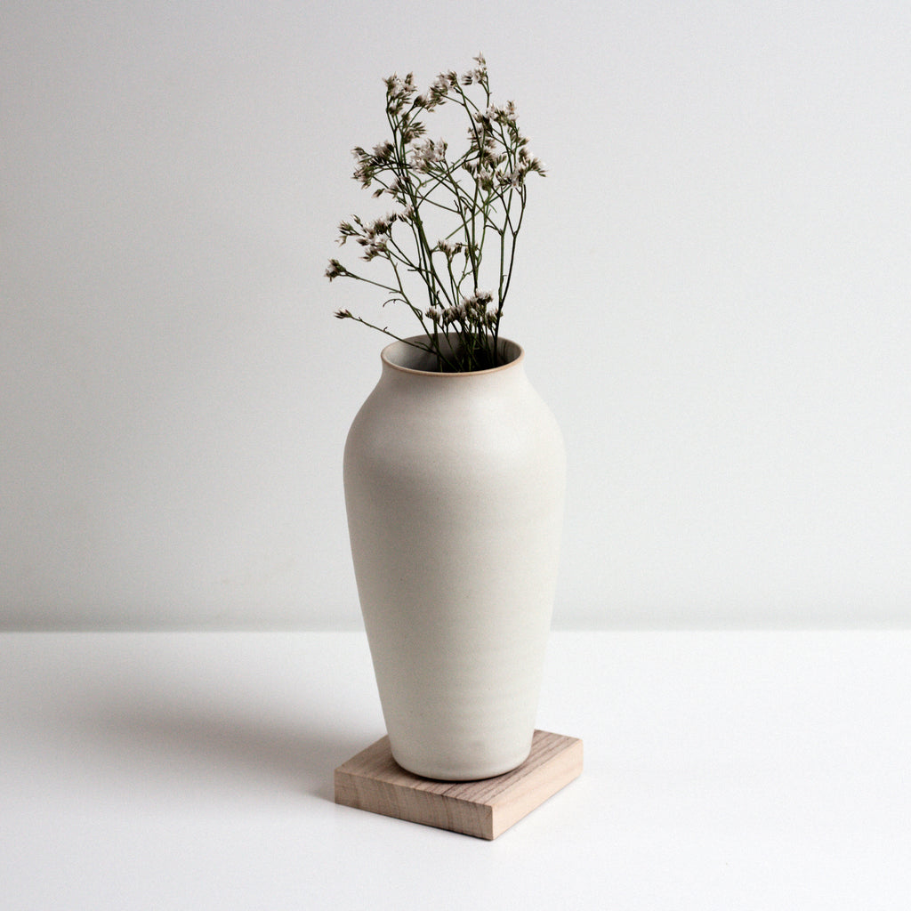 Vinh Truong | Tall Vase | Linen Beige