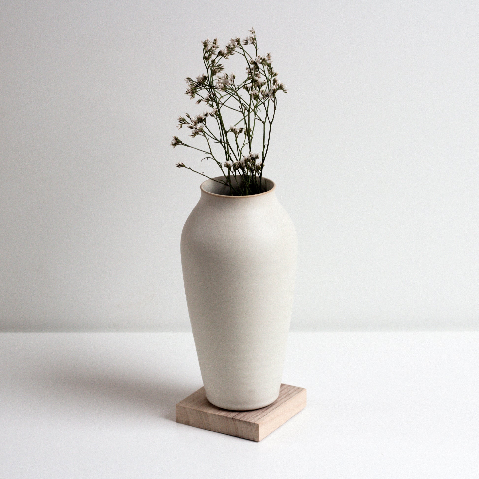 Vinh Truong | Tall Vase | Linen Beige