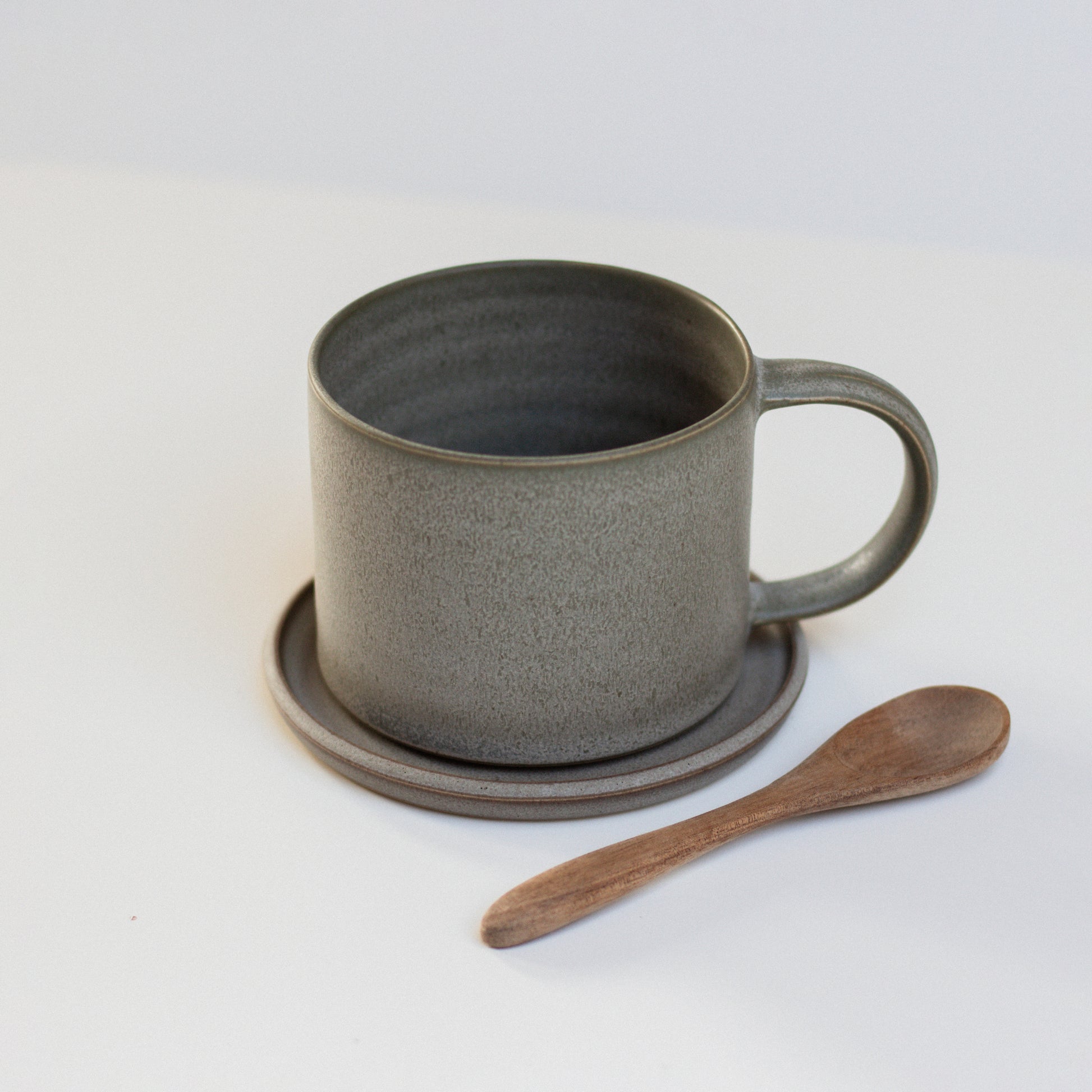 Vinh Truong | Small Plate or Coaster | Pebble Grey