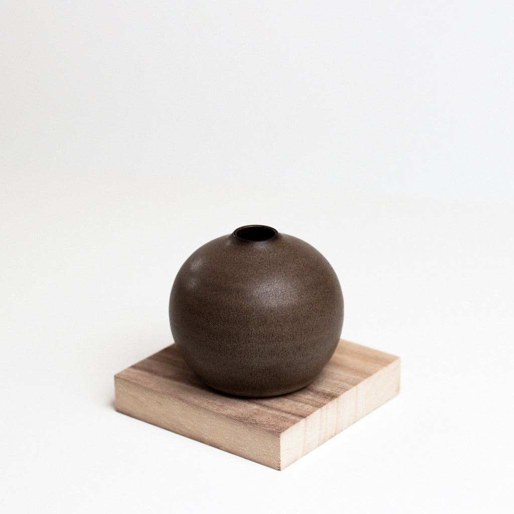 Vinh Truong | Bud Vase | Umber Brown
