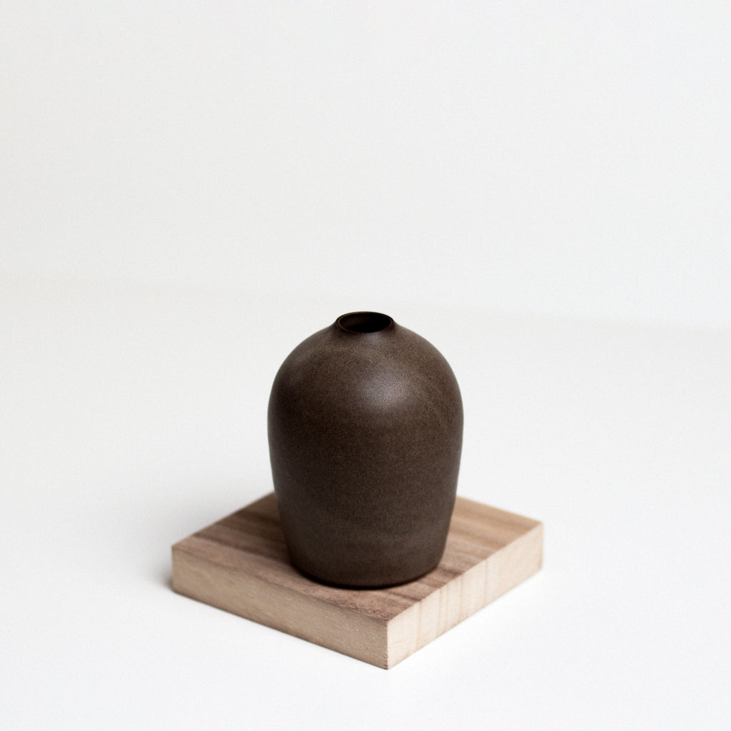 Vinh Truong | Bud Vase | Umber Brown
