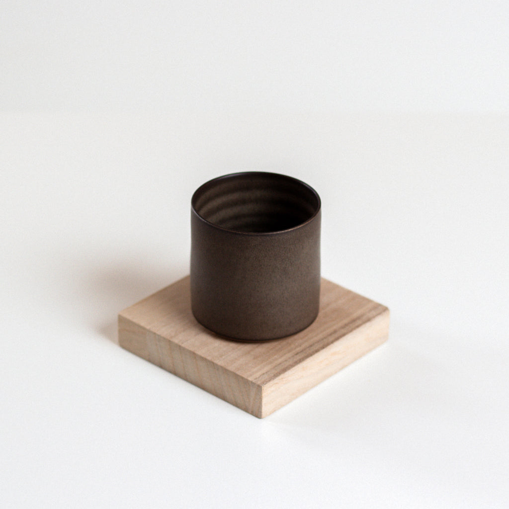 Vinh Truong | Espresso Cup | Umber Brown