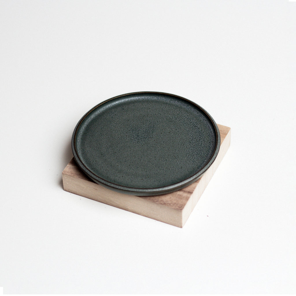 Vinh Truong | Small Plate or Coaster | Pine Green