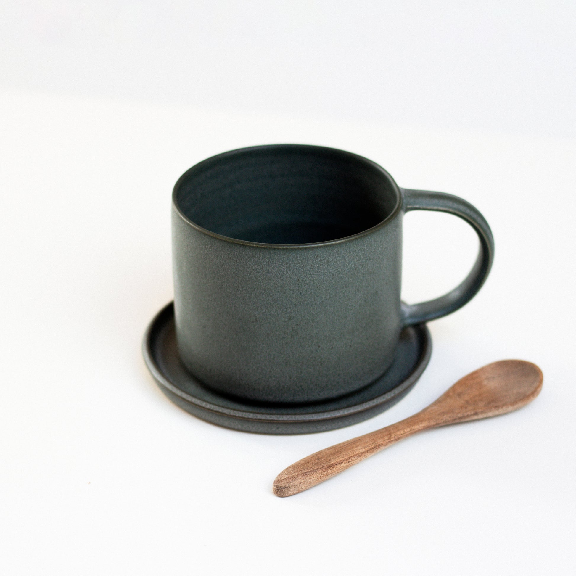 Vinh Truong | Small Plate or Coaster | Pine Green