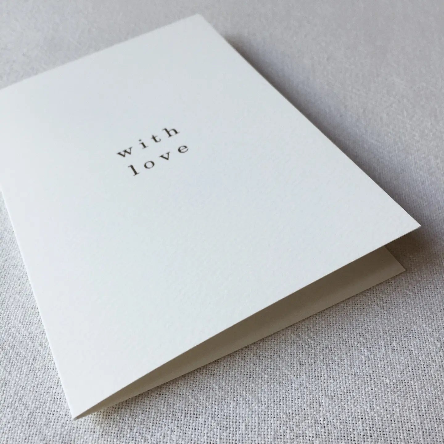 Greeting Card / 'With Love'