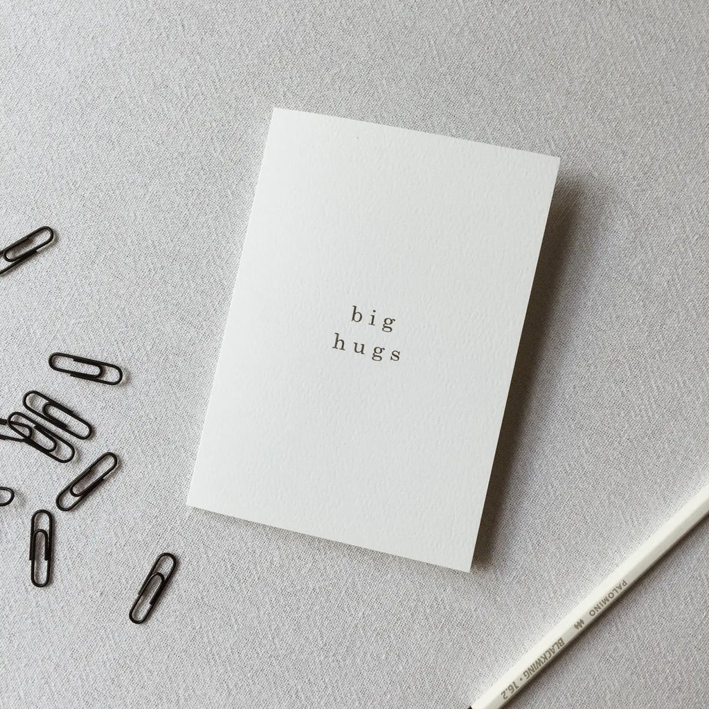 Greeting Card / 'Big Hugs'