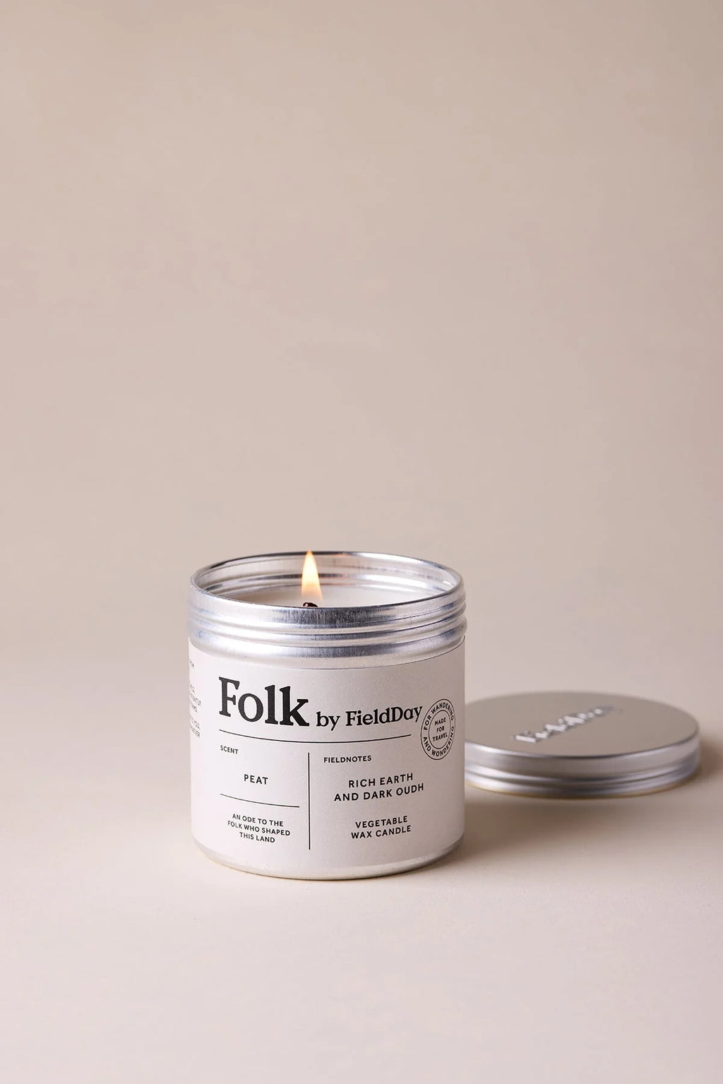 FieldDay Ireland | Peat Candle (Rich Earth and Dark Oudh)