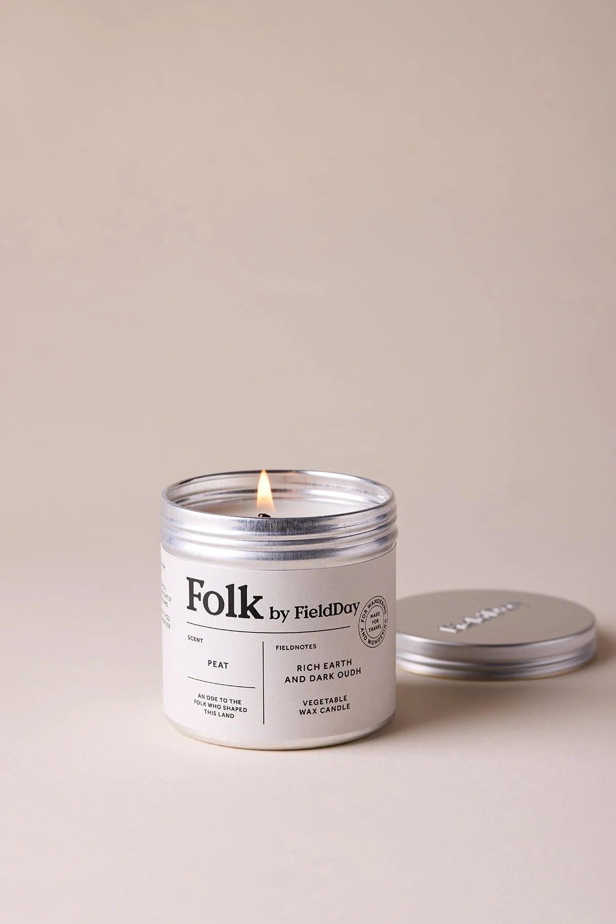 FieldDay Ireland | Peat Candle (Rich Earth and Dark Oudh)
