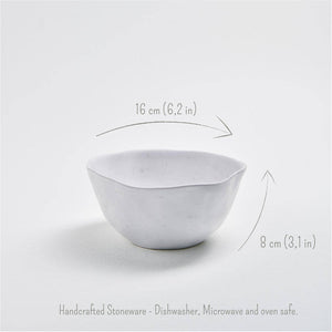 Nature Shape White Bowl (15cm)