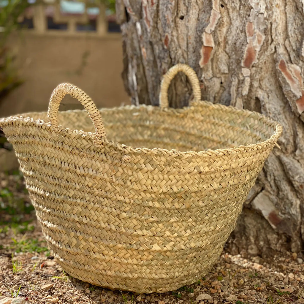 Handwoven Palm Basket | Extra Large