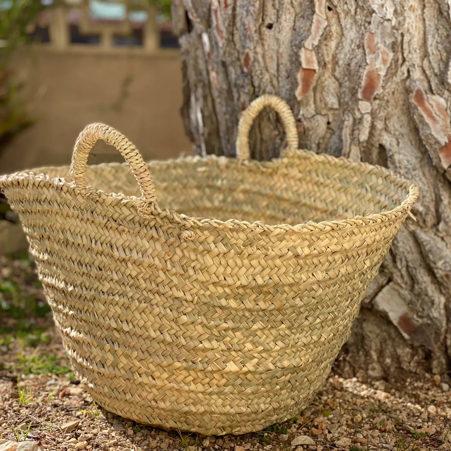 Handwoven Palm Basket | Extra Large