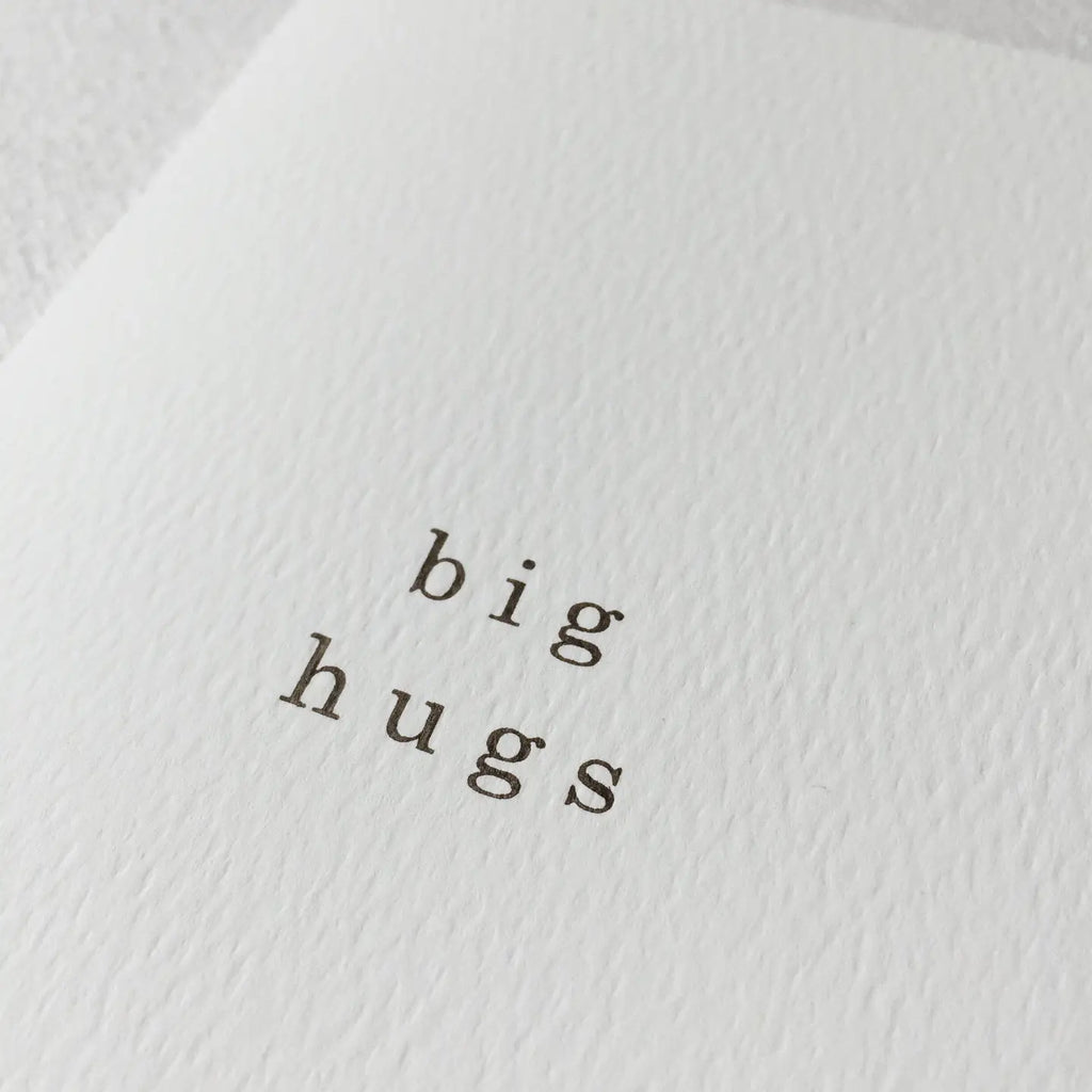 Greeting Card / 'Big Hugs'