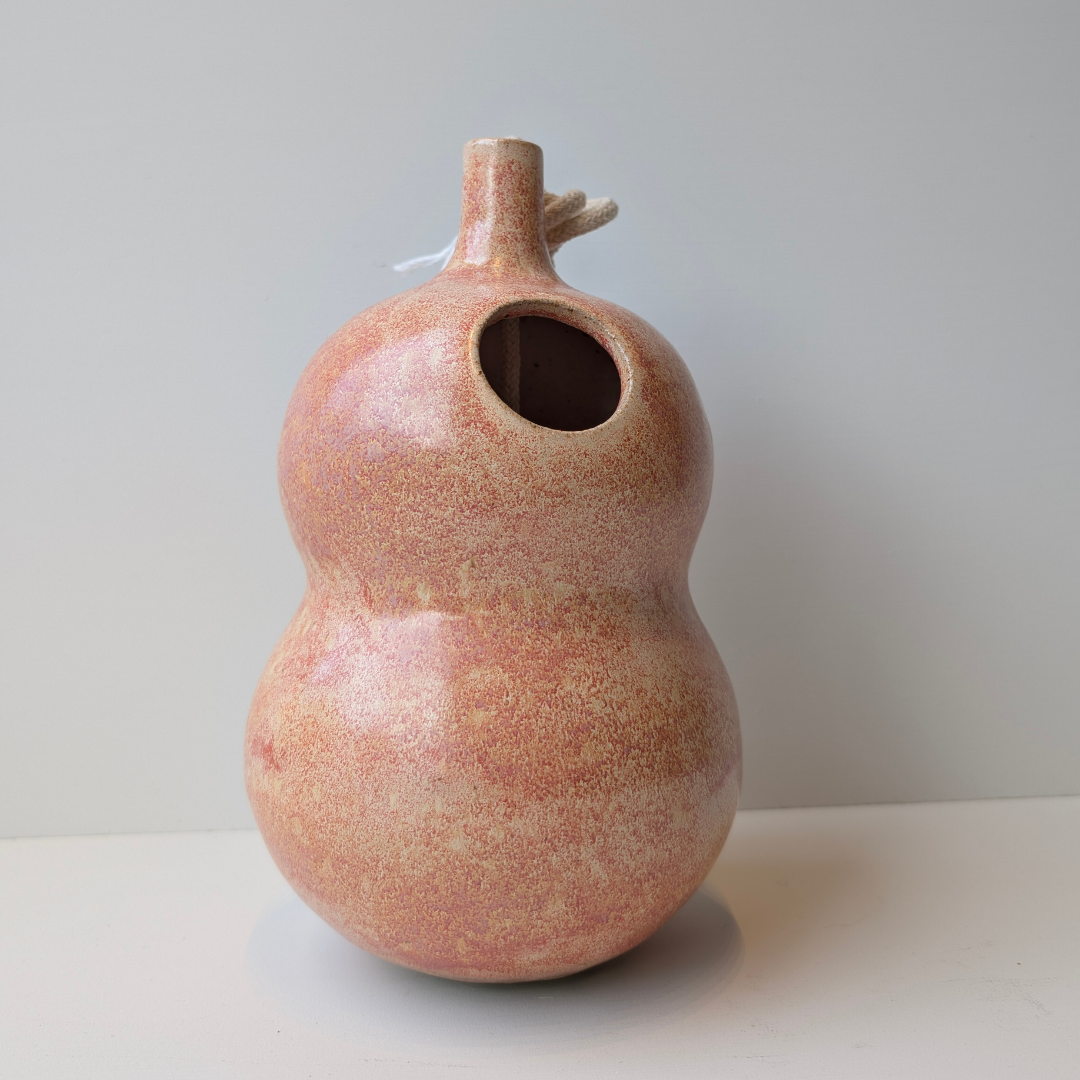 Sprig Studios | Bird Feeder | Sunburst Pink