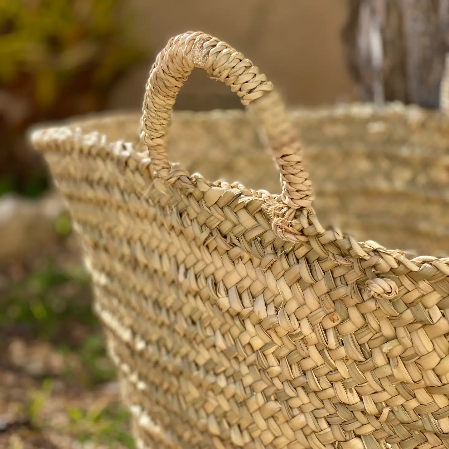 Handwoven Palm Basket | Extra Large