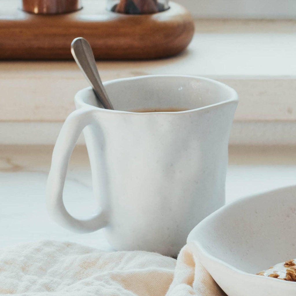 Nature Shape White Mug (300ml)
