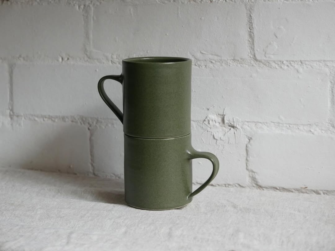 Finnerty Ceramics | Handmade Mug | Forest Green