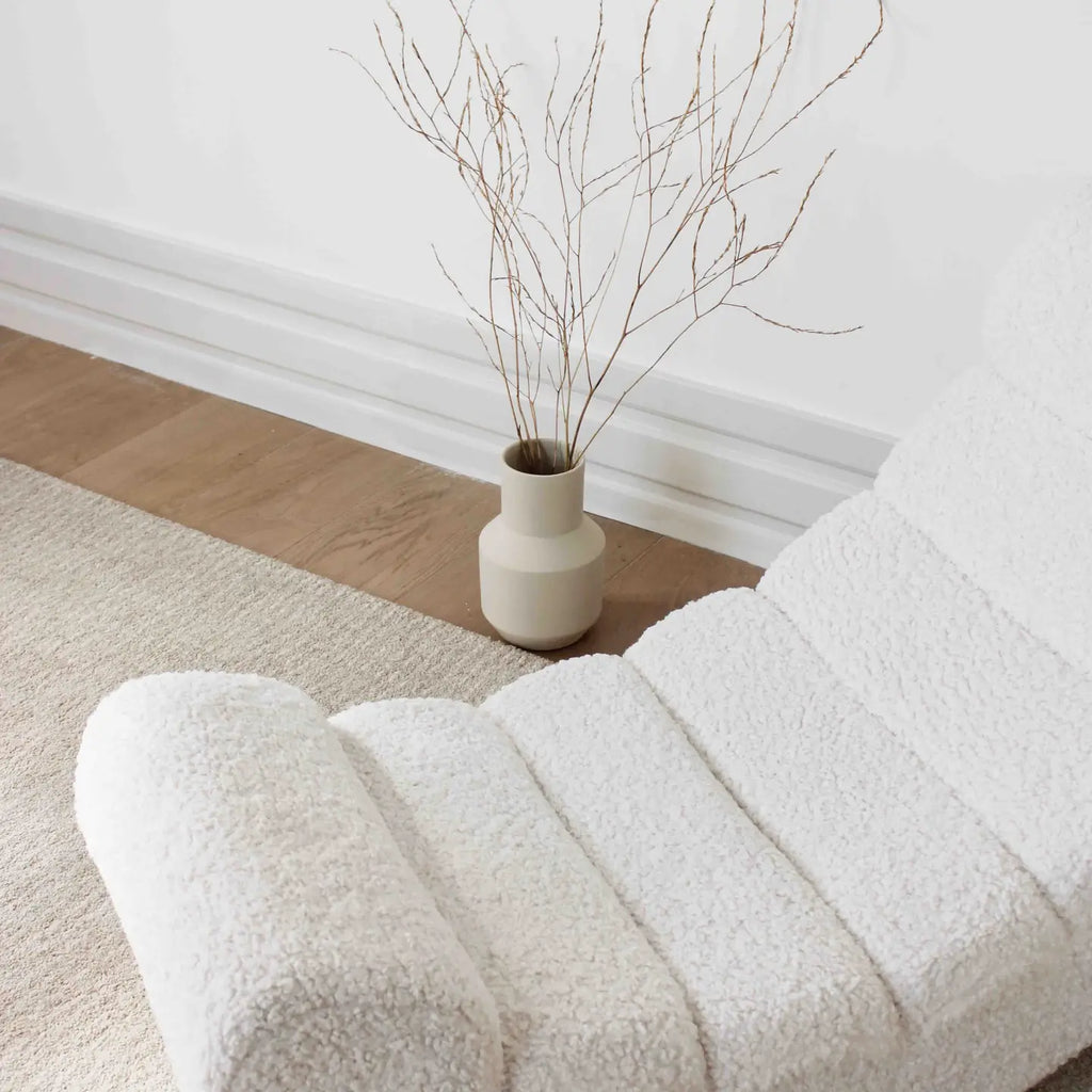 'Sado' Handmade Vase | Sand