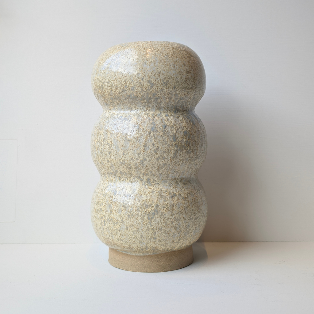 Sprig Studios | Tall Vase | Cream