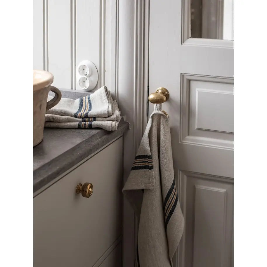 Kitchen Towel / Mustard Stripe