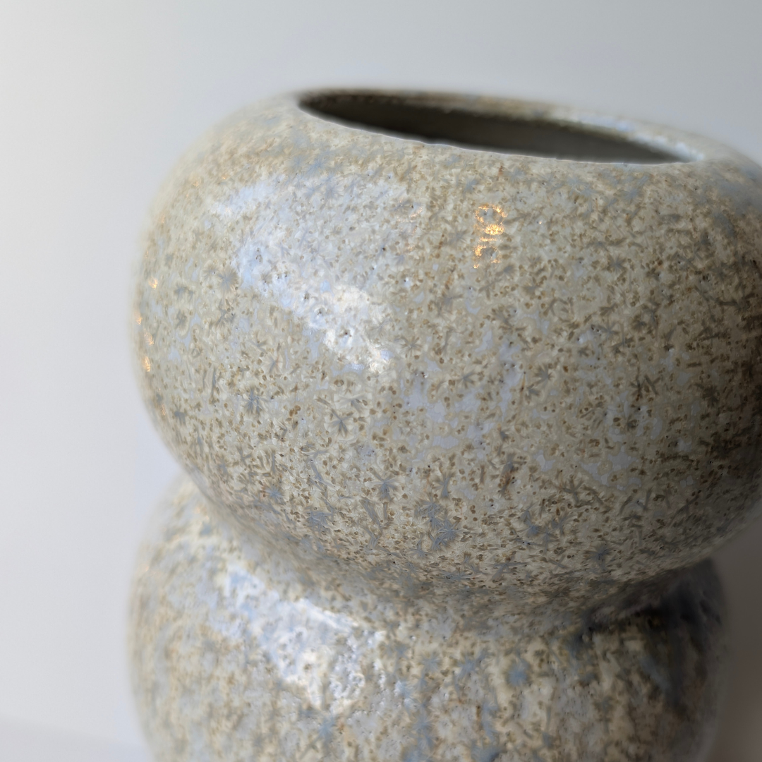 Sprig Studios | Tall Vase | Cream