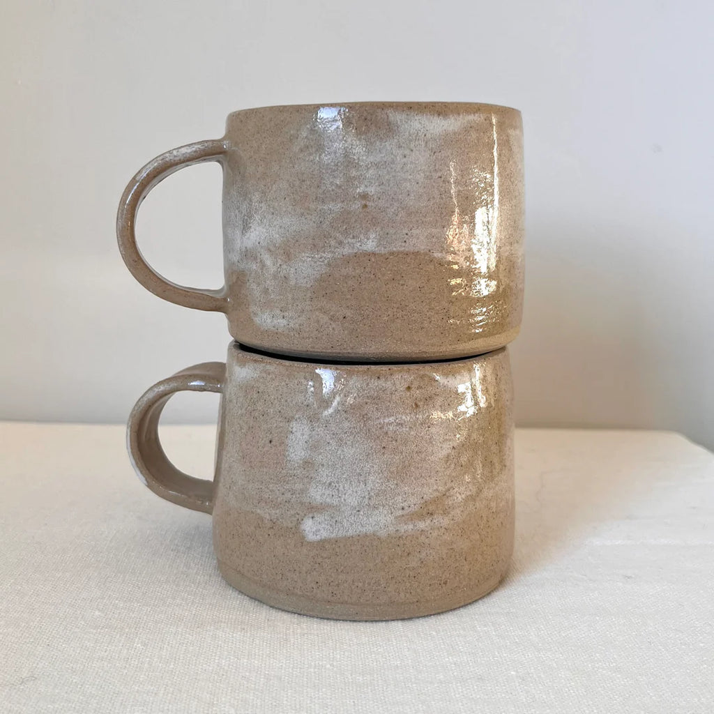 Laura Boyd Ceramics | Wheel Thrown Stoneware Mug | Sand
