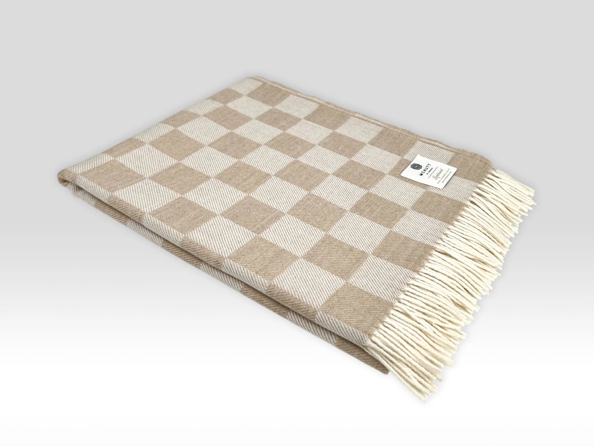 McNutt of Donegal | Merino Lambswool Blanket | "Cillian"