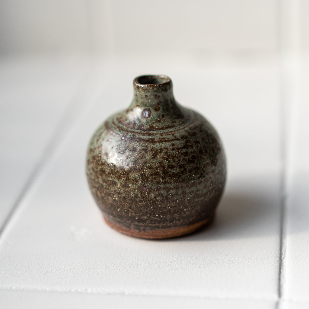 John Naughton Wood Fired Pottery | Bud Vase