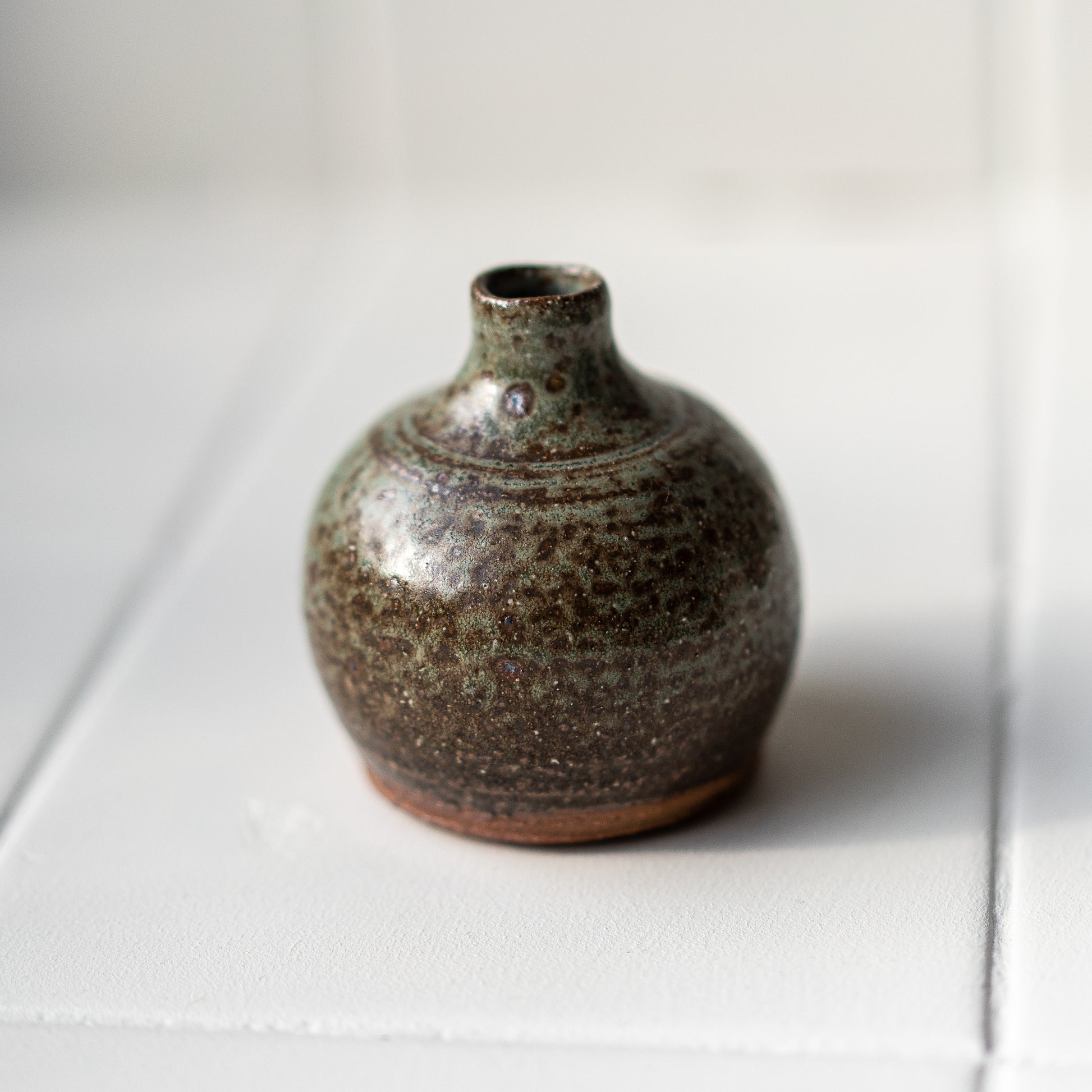John Naughton Wood Fired Pottery | Bud Vase