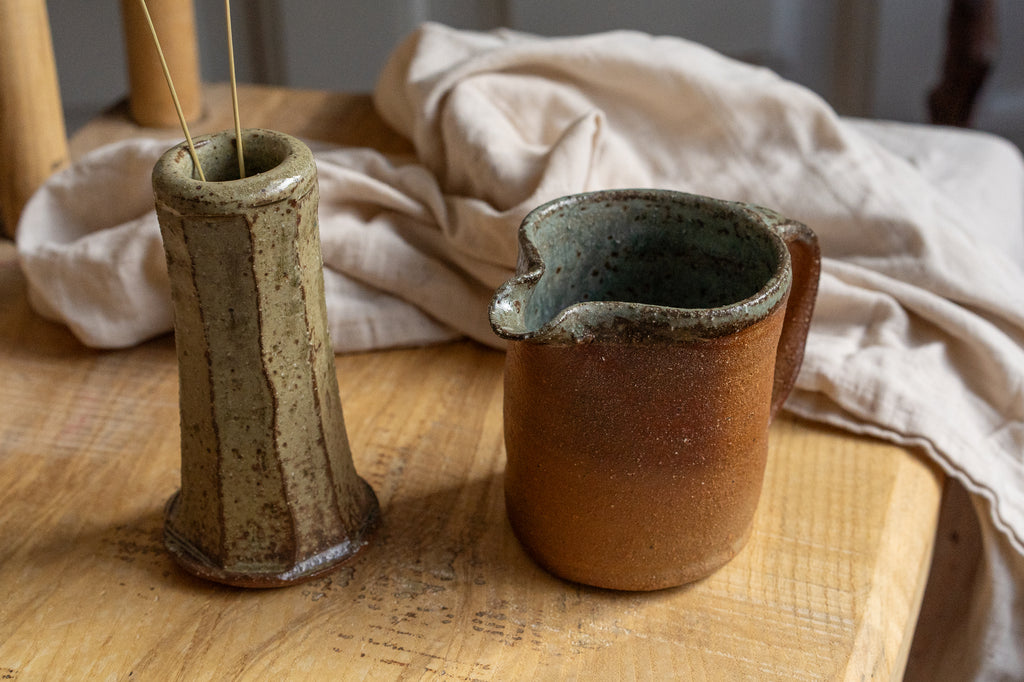 John Naughton Wood Fired Pottery | Milk Jug