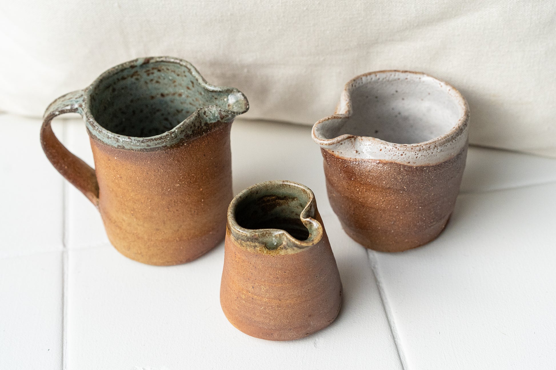 John Naughton Wood Fired Pottery | Milk Jug