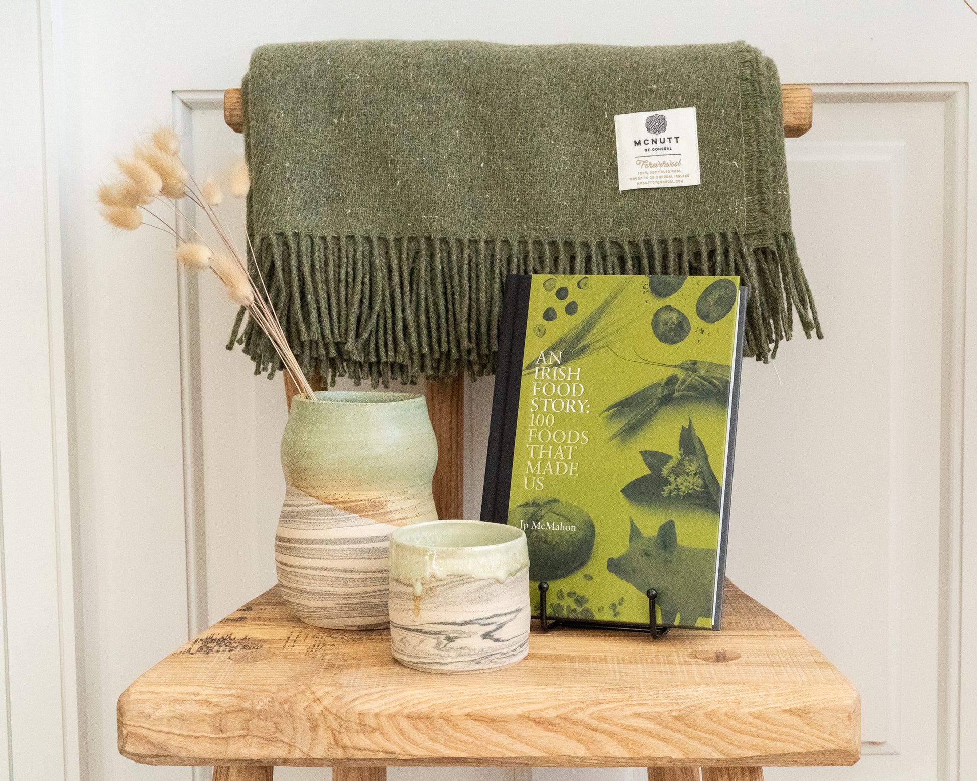 McNutt of Donegal | Recycled Merino Wool | Forest Green