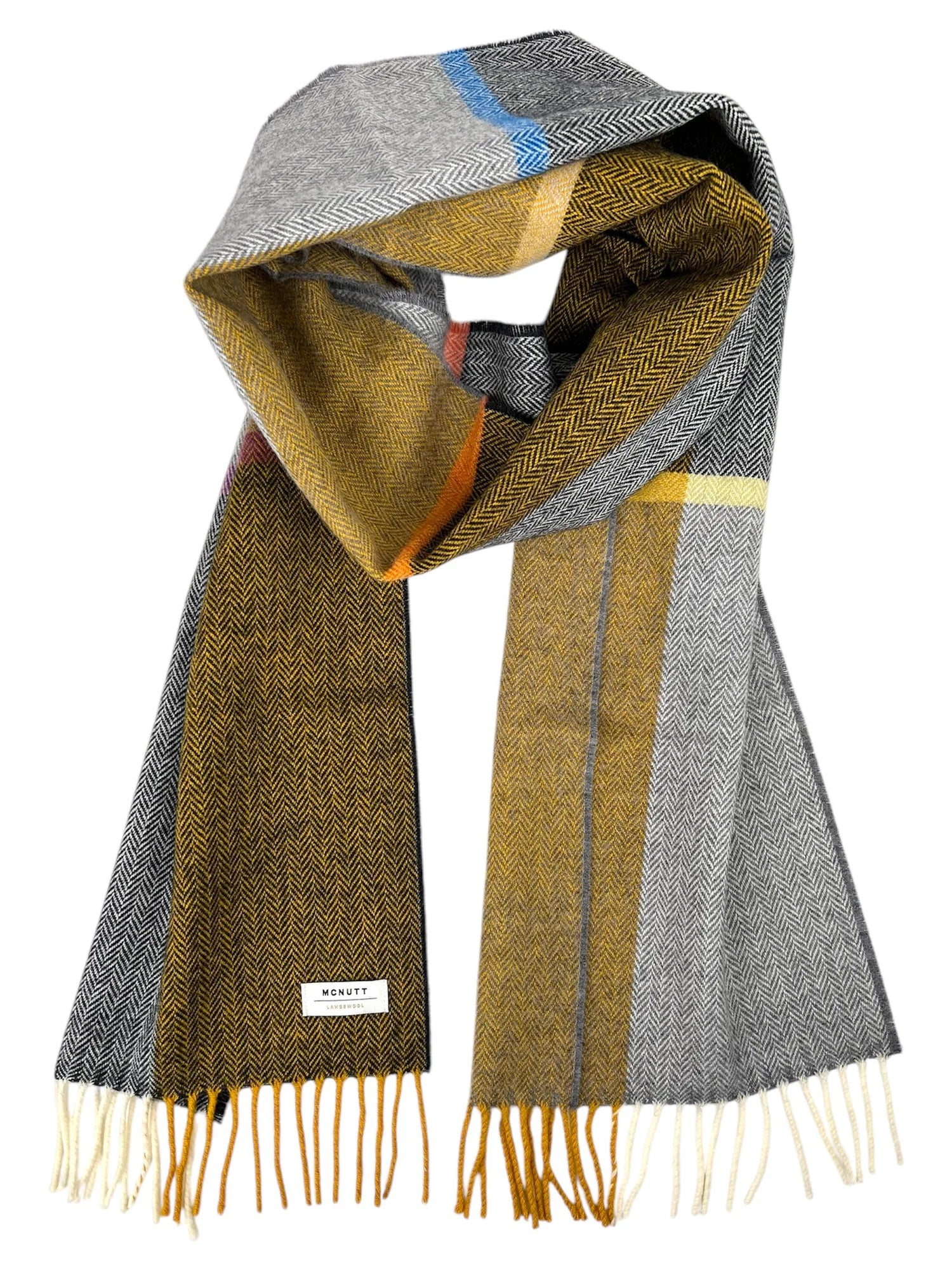 McNutt of Donegal | Merino Lambswool Scarf | 'Copenhagen'