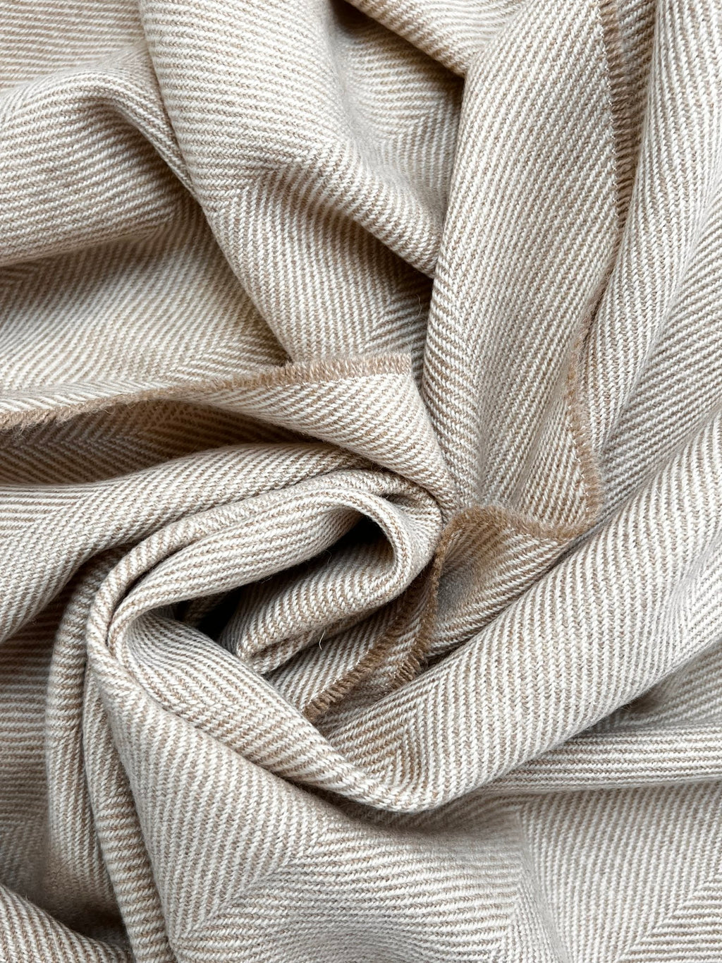 McNutt of Donegal | Merino Lambswool Blanket | Basswood
