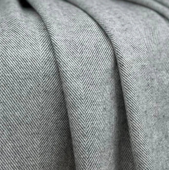 McNutt of Donegal | Merino Lambswool Blanket | Uniform Grey