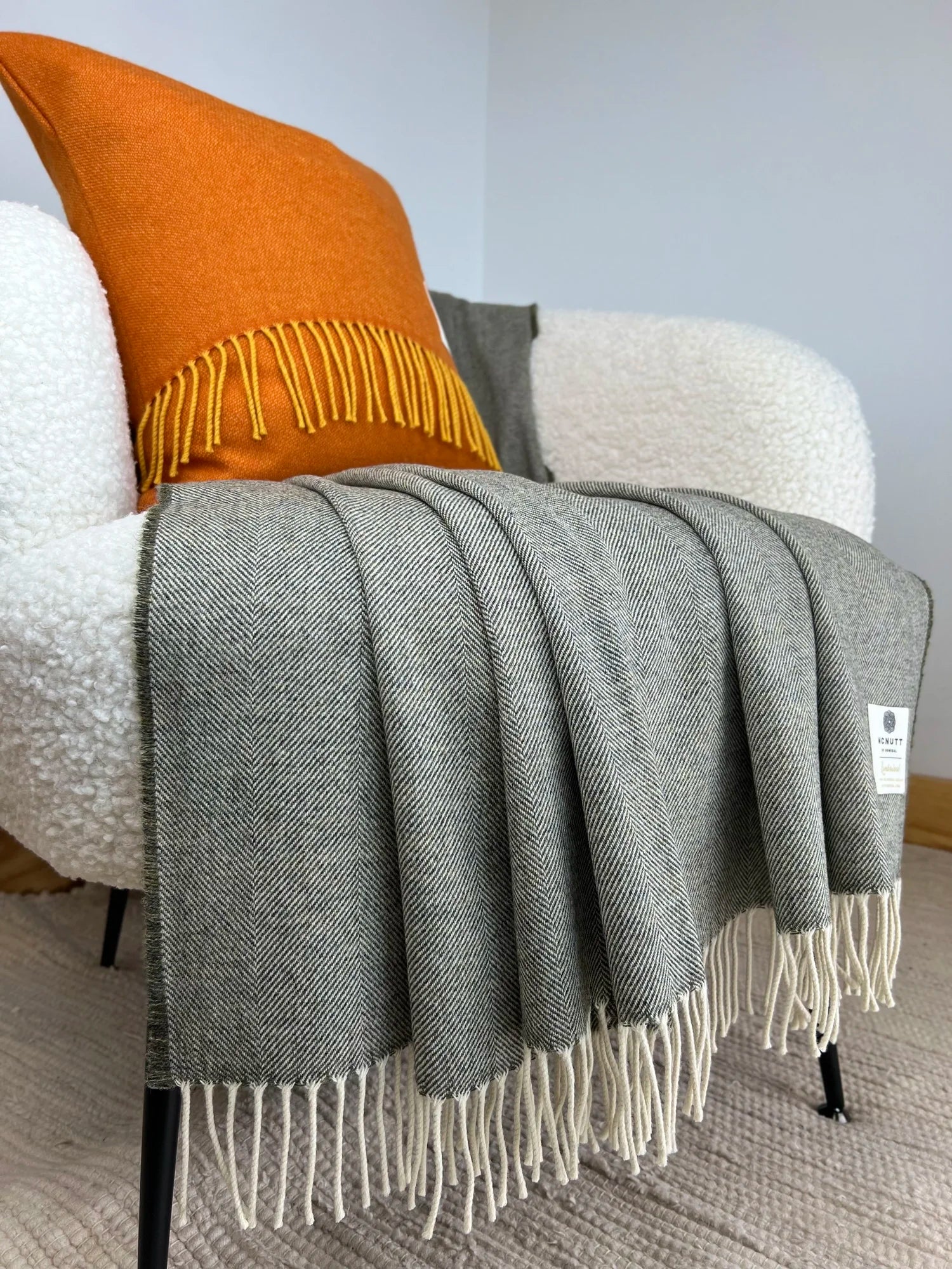 McNutt of Donegal | Merino Lambswool Blanket | Landscape