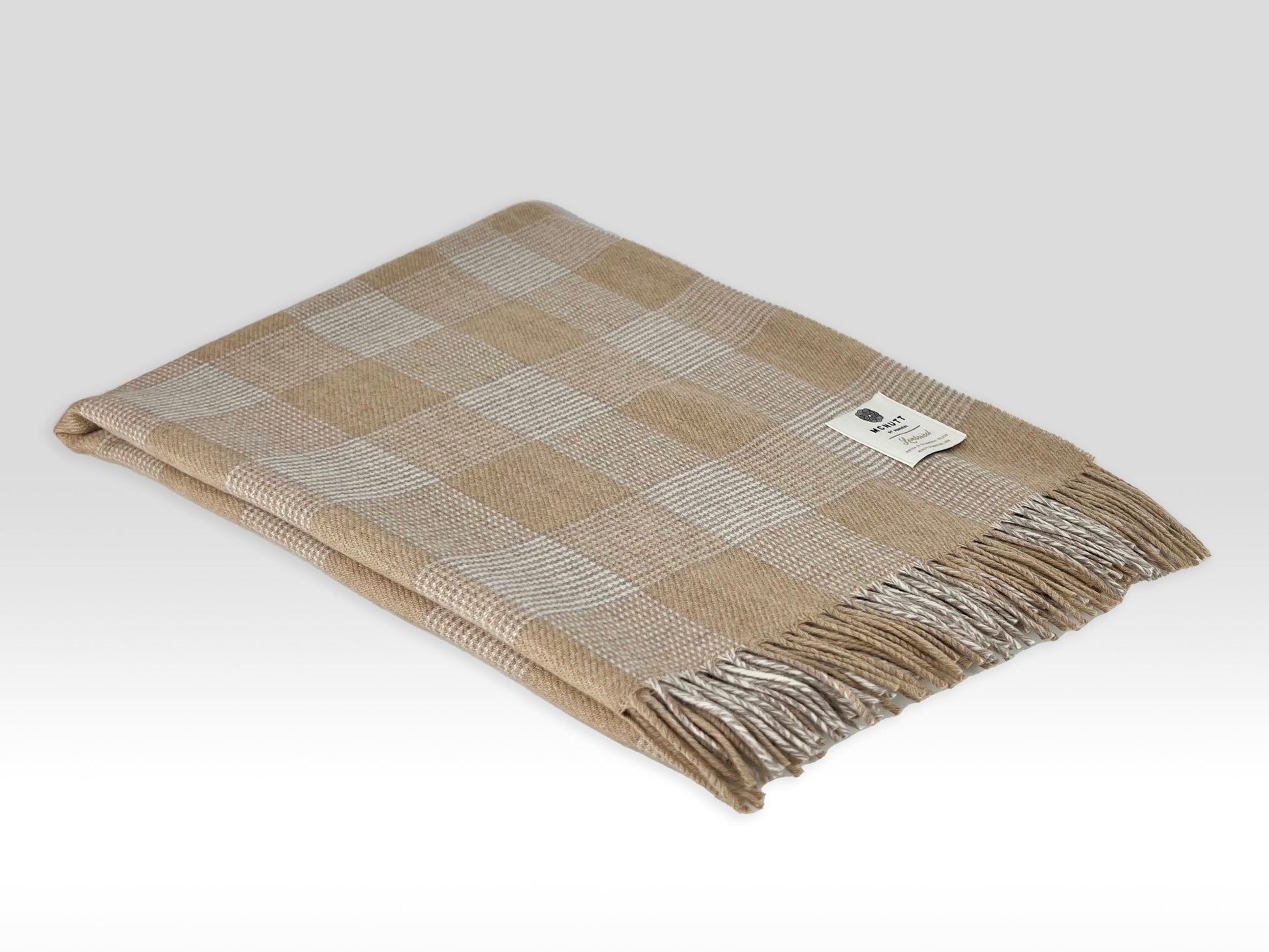 McNutt of Donegal | Merino Lambswool Blanket | "Clodagh"