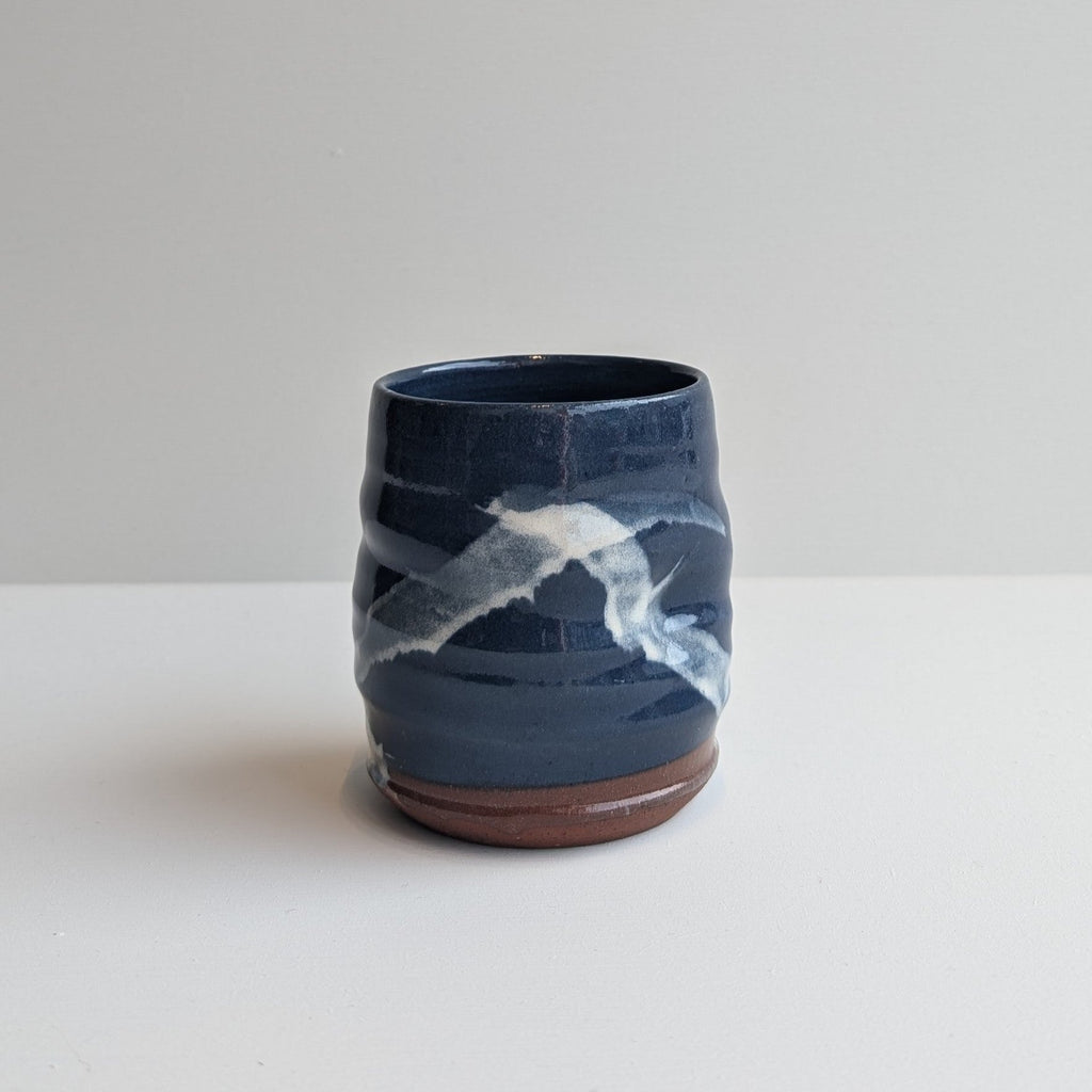 Kevin Callaghan | Handmade Beaker Cup - Soft Cobalt Blue