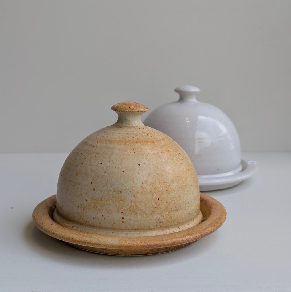 Ballymorris Pottery | Butter Dish | Rustic Tan