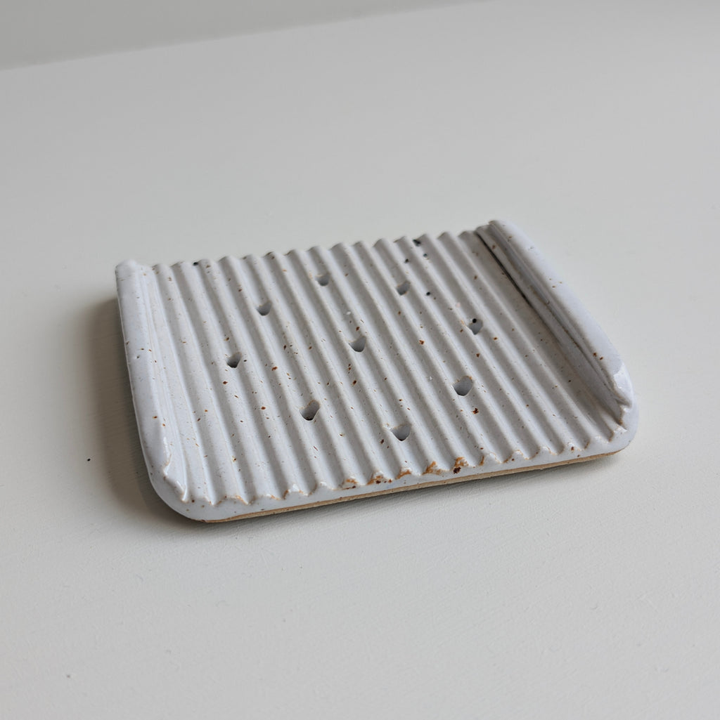 Ballymorris Pottery | Soap Dish | White