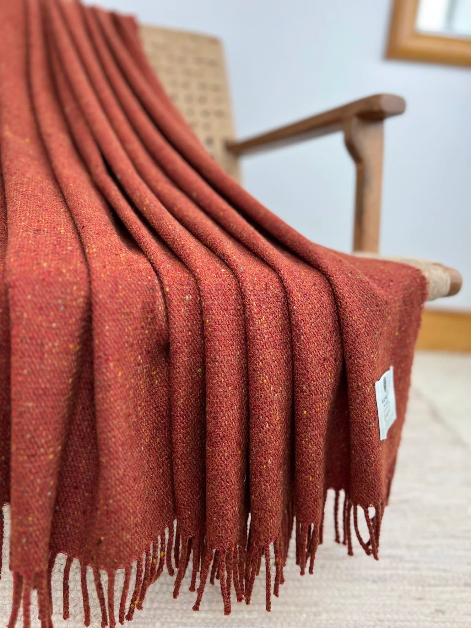 McNutt of Donegal | Donegal Lambswool Tweed | Inishdooey Rust