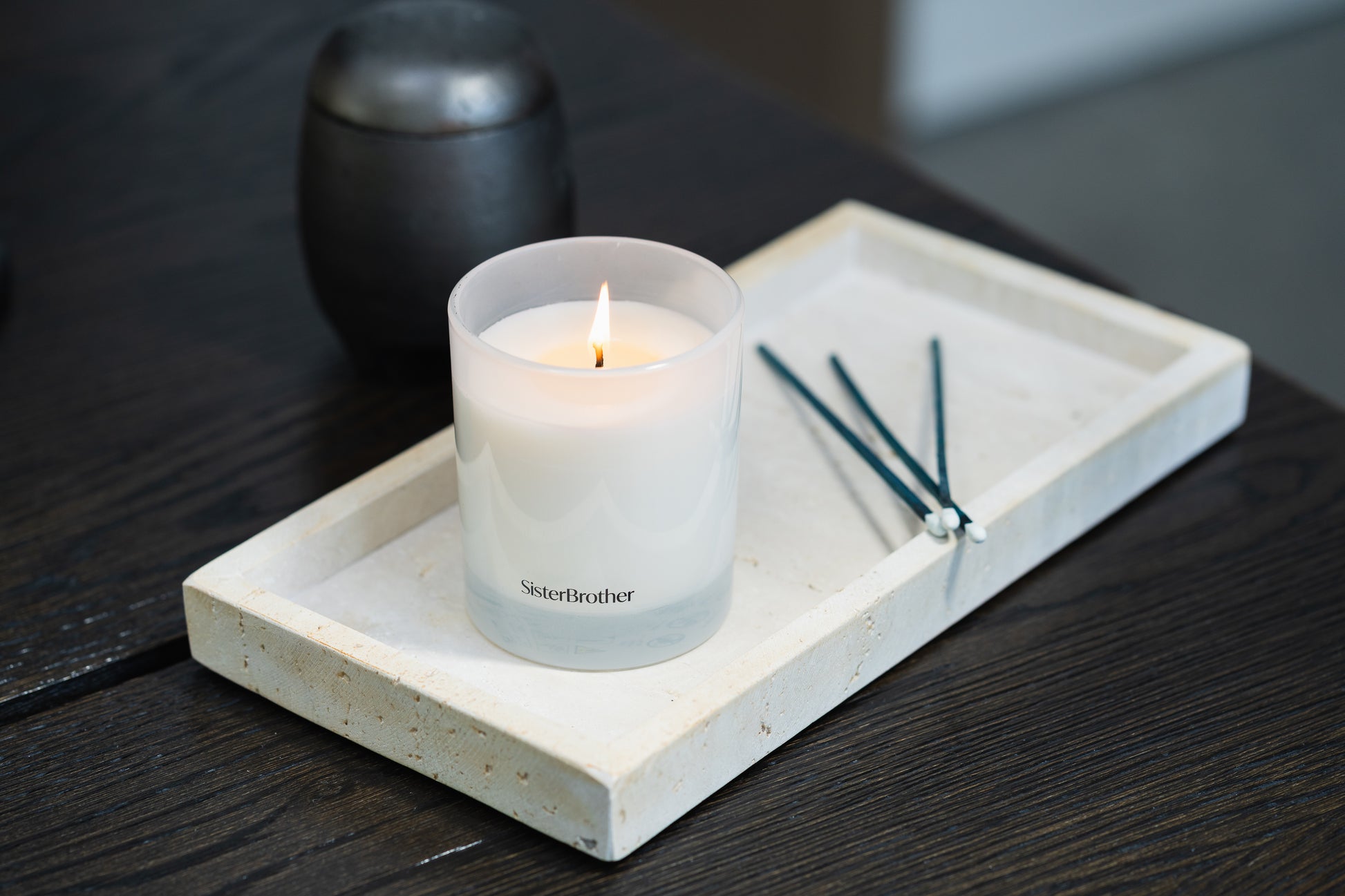 SisterBrother Candle | Cut Grass