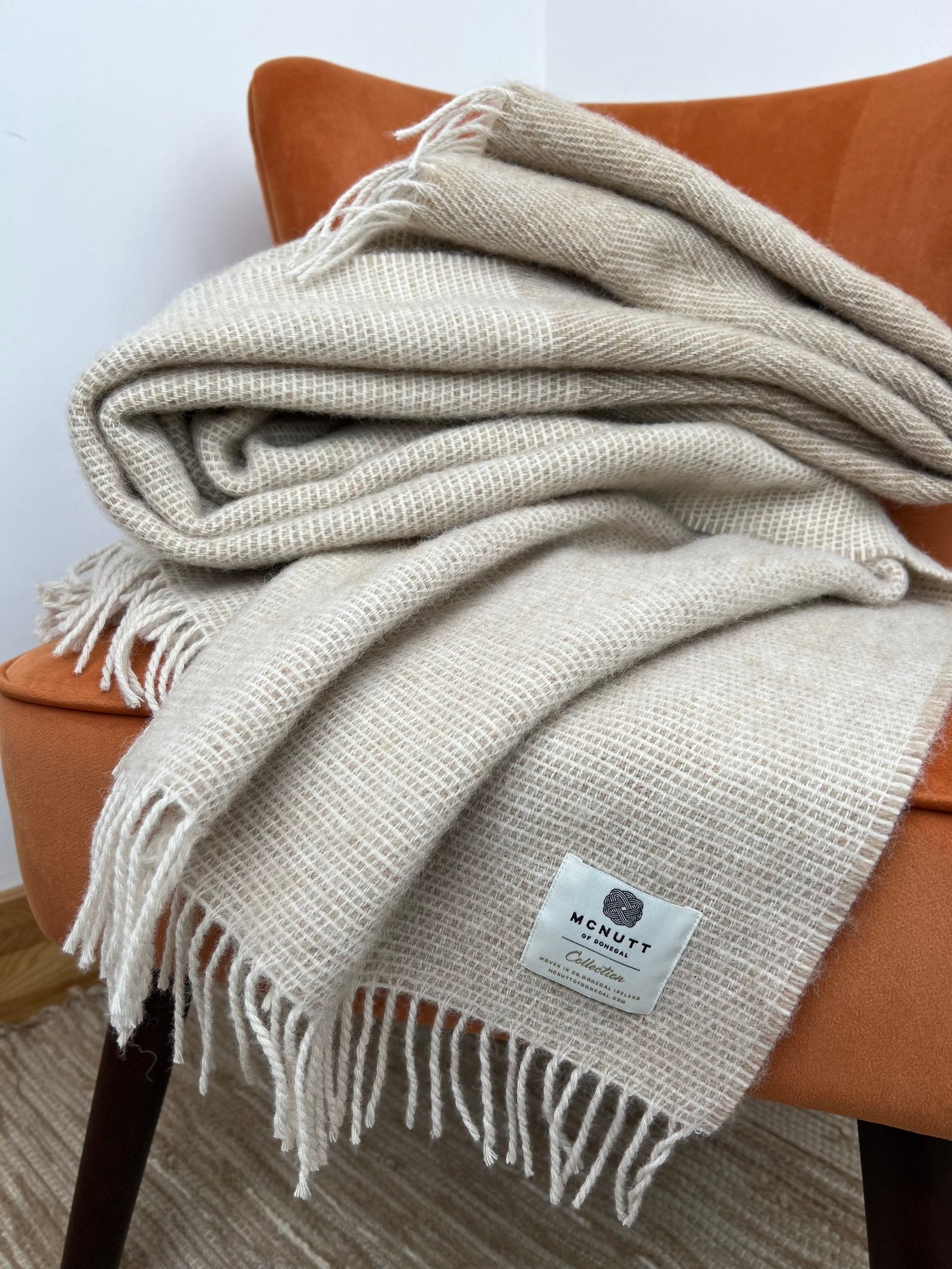 McNutt of Donegal | Merino Wool Blanket | "San Diego"