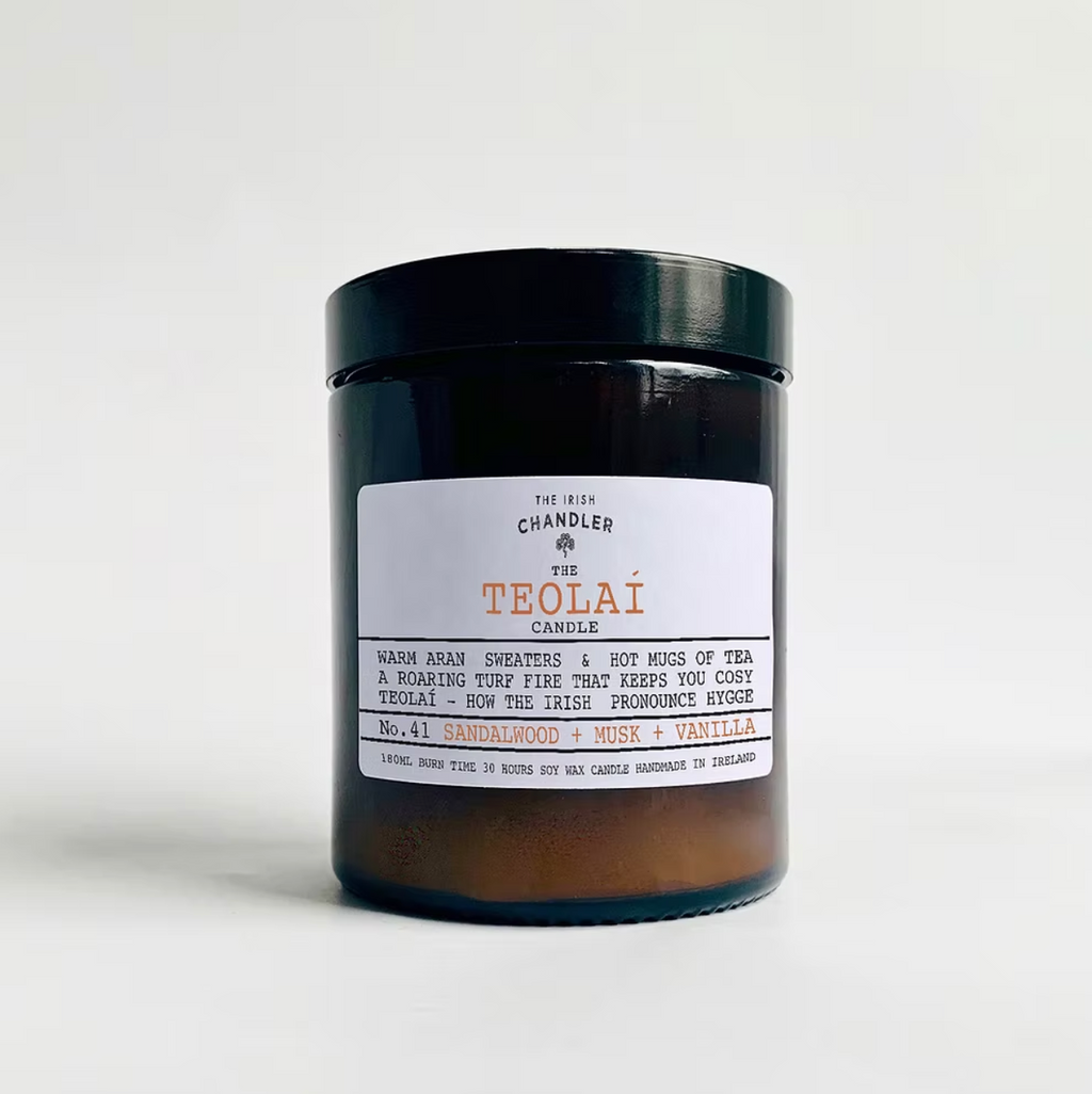The Irish Chandler  | Teolaí Candle (Sandalwood, Musk and Vanilla)