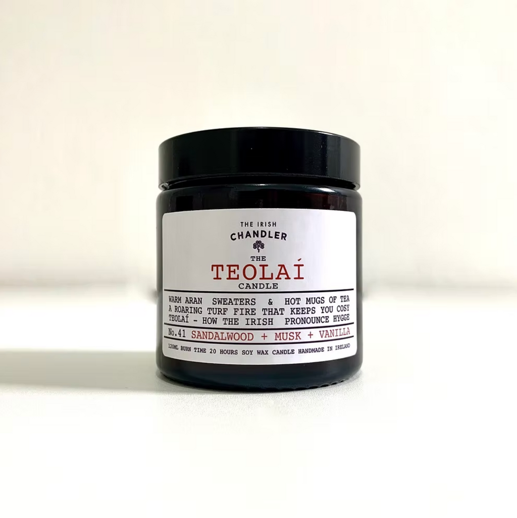 The Irish Chandler  | Teolaí Candle (Sandalwood, Musk and Vanilla)