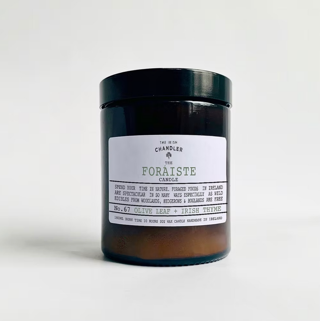 The Irish Chandler | Foráiste Candle (Olive Leaf and Irish Thyme)